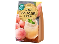 日東紅茶 至福のとろける白桃＆黄金桃 袋8本