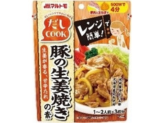 マルトモ だしCOOK 豚の生姜焼きの素 商品写真