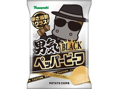 山芳製菓 ポテトチップス 男気BLACKペッパービーフ 商品写真