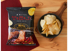 山芳製菓 焼肉トラジ監修 ポテトチップス 焼肉味 商品写真