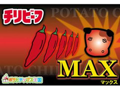 山芳製菓 通販限定商品 チリビーフMAX 商品写真