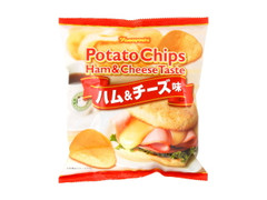 山芳製菓 ポテトチップス ハム＆チーズ味 商品写真