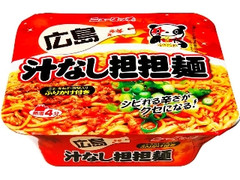 ニュータッチ 広島汁なし担担麺 カップ137g