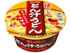 ニュータッチ 懐かしのとん汁うどん カップ80g