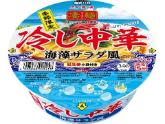 ニュータッチ 凄麺 冷し中華 海藻サラダ風 カップ131g
