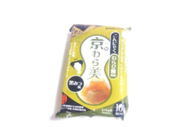 矢野食品 京わらびもち 黒みつ味 商品写真