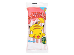 リョーユーパン ポケモンパン ピカチュウのいちごチョコロール デコキャラシール付き 商品写真