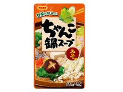 日本食研 ちゃんこ鍋スープみそ味 商品写真