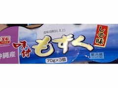 中川食品 沖縄産 味付もずく しそ味