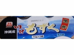 中川食品 沖縄産 味付もずく 黒酢 商品写真