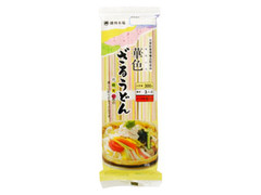 東亜食品工業 播州本場 華色 ざるうどん 3人分 白、緑、黄、紅色の楽しい彩りざるうどんです 商品写真