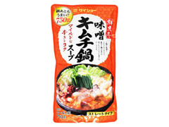 鮮魚亭 味噌キムチ鍋スープ 袋750g