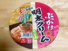 徳島製粉 金ちゃん製麺所 ぶっかけ明太クリームうどん