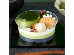ドンレミー 丸七製茶監修 濃い抹茶プリンアラモード
