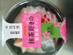 ドンレミー 抹茶好きの桜抹茶プリン 商品写真