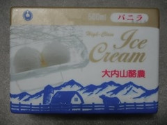 大内山酪農 アイスクリーム バニラ 商品写真