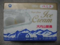 大内山酪農 アイスクリーム バニラ