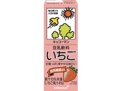 キッコーマン 豆乳飲料 いちご パック200ml
