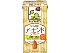 キッコーマン 豆乳飲料 アーモンドPlus 砂糖不使用 商品写真