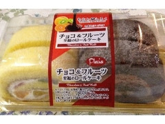 プレシア わたしのしふく チョコ＆フルーツ 至福のロールケーキ 商品写真