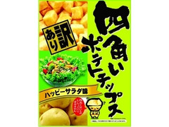 味源 四角いポテトチップス ハッピーサラダ味