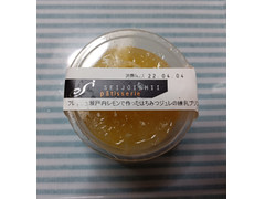 成城石井 自家製フレッシュ瀬戸内レモンで作ったはちみつジュレの練乳プリン 商品写真