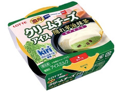 ロッテ 濃厚クリームチーズアイス 隠れ宇治抹茶 商品写真