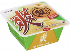 ロッテ 爽 梨 すりおろし果肉入り カップ190ml