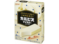 ロッテ ホワイトチョコで包んだミルク仕立てのカルピスアイスバー 商品写真