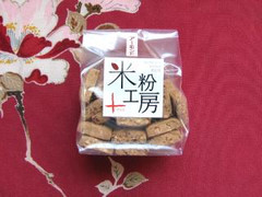 八百重製粉 岐阜県産はつしも米粉のクッキーアーモンド 商品写真