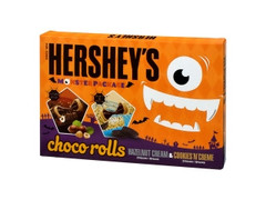 HERSHEY’S チョコロール モンスターパッケージ ヘーゼルナッツクリーム＋クッキー＆クリーム 商品写真