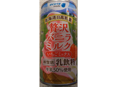 北海道日高乳業 贅沢バニラミルク いちごミックス 商品写真