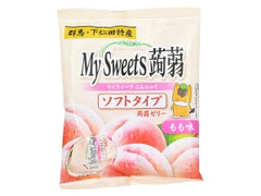 下仁田物産 マイスイーツ蒟蒻 ソフトタイプ 蒟蒻ゼリー もも味 商品写真