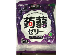 オーイズミ 蒟蒻ゼリー ソフトタイプ ぶどう味 商品写真