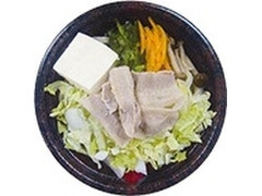 デイリーヤマザキ レンジで簡単！味噌ちゃんこ鍋風うどん