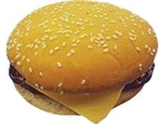 デイリーヤマザキ ダブルハンバーグの大きなバーガー 商品写真