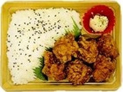 デイリーヤマザキ ベストセレクション 若鶏の唐揚弁当 商品写真