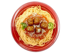 デイリーヤマザキ ミートボールのトマトスパゲティ