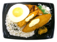 デイリーヤマザキ ミックスフライ弁当 目玉焼き入り