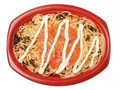 デイリーヤマザキ 大盛 明太子とマヨソースのスパゲテ