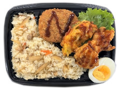 デイリーヤマザキ デイリーホット 鶏ごぼうご飯弁当