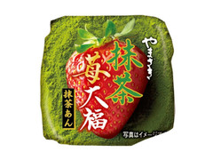 デイリーヤマザキ 抹茶苺大福 抹茶あん 商品写真