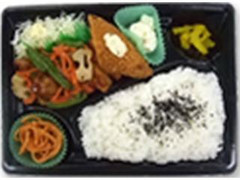 デイリーヤマザキ 鶏肉と根菜のオイスター炒め弁当 商品写真