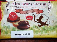 イケダパン Aira Bear’s present あらいぐまが作った森のプレミアムラスク チョコ 商品写真