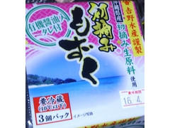 吉野水産 初摘みもずく 有機醤油入たれ付 三個 商品写真