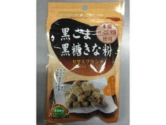 珍品堂製菓 黒ごま黒糖きな粉