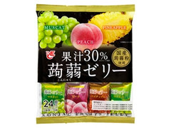 エースベーカリー 果汁30％蒟蒻ゼリー 3種類 商品写真