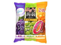 オリヒロ ぷるんと蒟蒻ゼリー カロリーゼロ 3つの楽しいアソート 巨峰＋マスカット＋マンゴー 商品写真