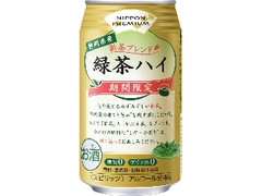 合同酒精 NIPPON PREMIUM 静岡県産新茶ブレンド 緑茶ハイ 缶340ml