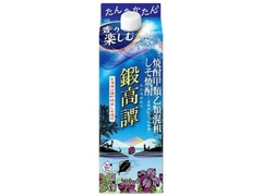 しそ焼酎 鍛高譚 パック900ml